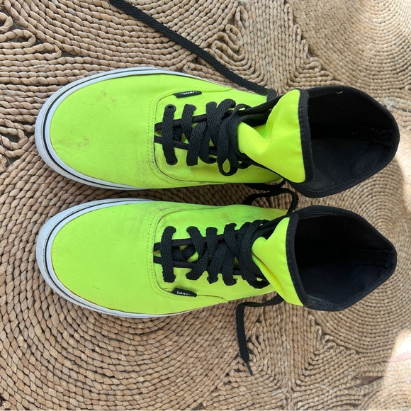 Vintage Neon Hitop Vans - Picture 5 of 5